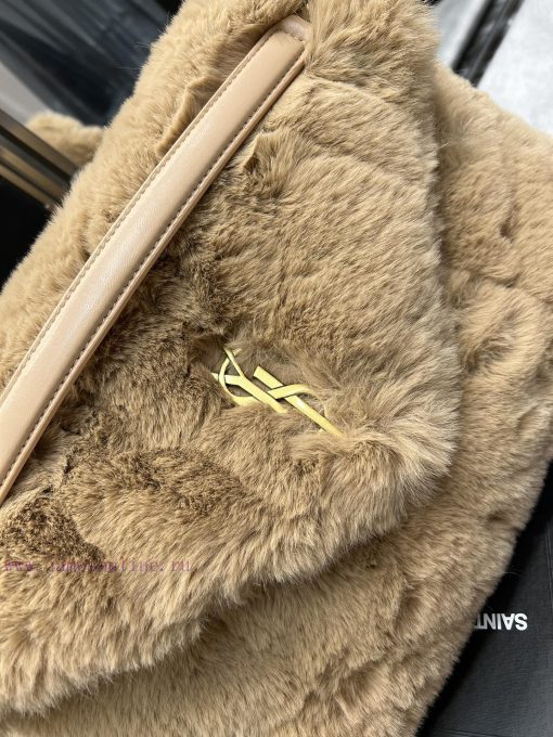 Yves Saint Laurent Bags Autumn and winter rabbit fur styles are out 🧏 ‍️Loulou Puffer launches rabbit fur with leath e3hs2bd3 - Image 5