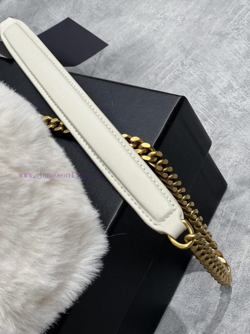 Yves Saint Laurent Bags Autumn and winter rabbit fur styles are out 🧏 ‍️Loulou Puffer launches rabbit fur with leath x3xnnn29 - Image 6
