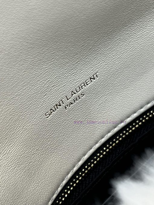 Yves Saint Laurent Bags Autumn and winter rabbit fur styles are out 🧏 ‍️Loulou Puffer launches rabbit fur with leath x3xnnn29 - Image 9