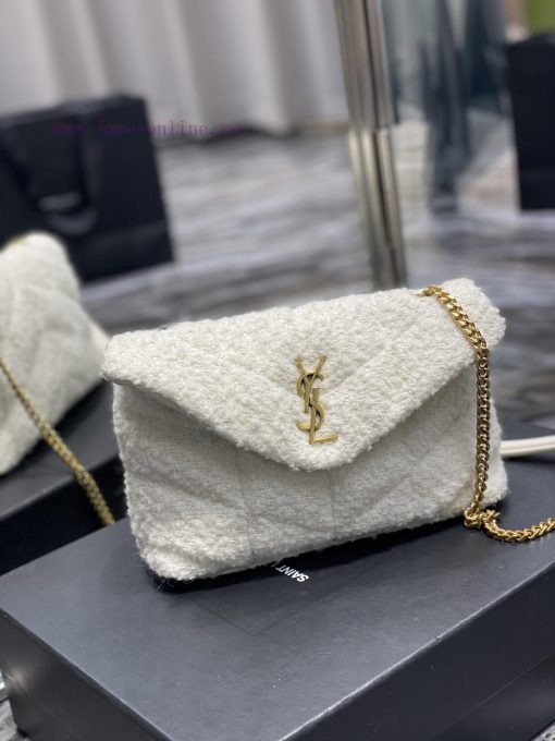 Yves Saint Laurent Bags Autumn and winter woolen styles are available 🧏 ‍️Loulou Puffer has launched a new series of uohv4u7l - Image 3