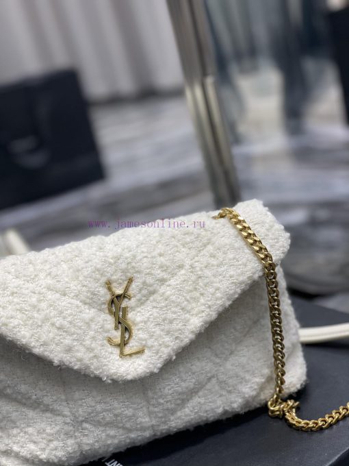 Yves Saint Laurent Bags Autumn and winter woolen styles are available 🧏 ‍️Loulou Puffer has launched a new series of uohv4u7l - Image 4