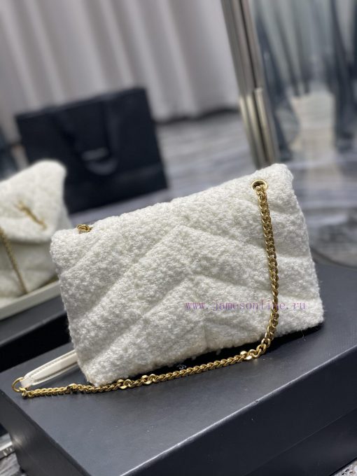 Yves Saint Laurent Bags Autumn and winter woolen styles are available 🧏 ‍️Loulou Puffer has launched a new series of uohv4u7l - Image 7