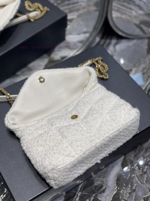 Yves Saint Laurent Bags Autumn and winter woolen styles are available 🧏 ‍️Loulou Puffer has launched a new series of uohv4u7l - Image 9