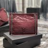Yves Saint Laurent Bags 𝙉𝙄𝙆𝙄 𝙎𝙃𝙊𝙋𝙋𝙄𝙉𝙂 𝘽𝘼𝙂_Imported wrinkled oil wax cowhide from Italy, wrapped entirely in cowhide, ybf2o2xa