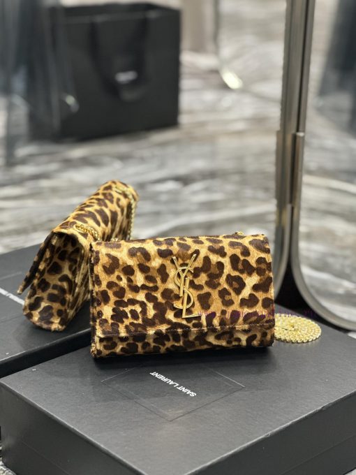 Yves Saint Laurent Bags Leopard print out la~KATE 20cm latest size, timeless style, irresistible super charm, a must 50lc3yxi - Image 3