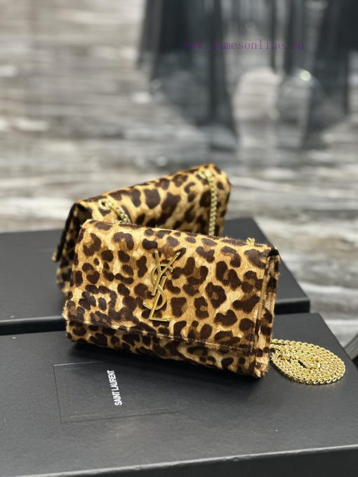 Yves Saint Laurent Bags Leopard print out la~KATE 20cm latest size, timeless style, irresistible super charm, a must 50lc3yxi - Image 4
