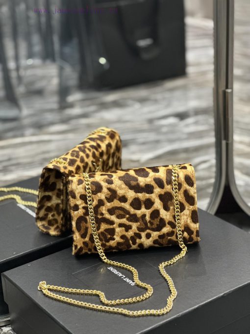 Yves Saint Laurent Bags Leopard print out la~KATE 20cm latest size, timeless style, irresistible super charm, a must 50lc3yxi - Image 7