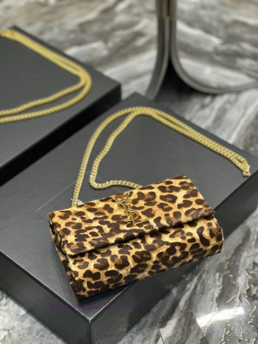 Yves Saint Laurent Bags Leopard print out la~KATE 20cm latest size, timeless style, irresistible super charm, a must 50lc3yxi - Image 8