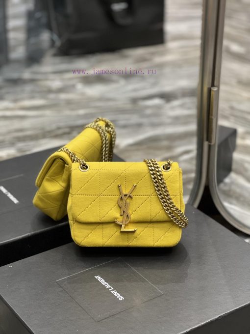 Yves Saint Laurent Bags JAMIE Knitted Style_Made of imported cashmere knitted and spliced together, decorated with " mkr3b6k1