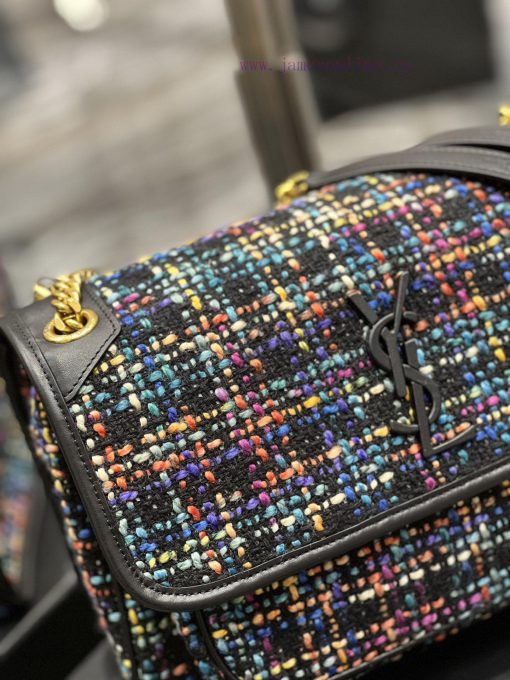 Yves Saint Laurent Bags Autumn and winter woolen styles are available 🧏 ‍️Popular Niki launches new collection of co xnbe2hdu - Image 5