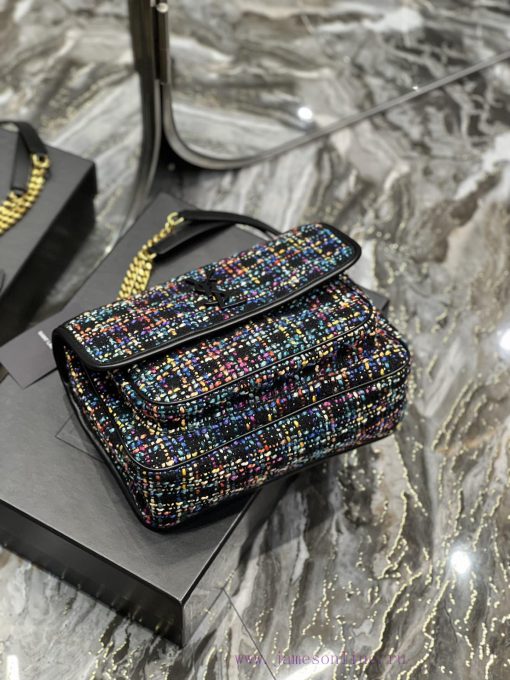 Yves Saint Laurent Bags Autumn and winter woolen styles are available 🧏 ‍️Popular Niki launches new collection of co xnbe2hdu - Image 8