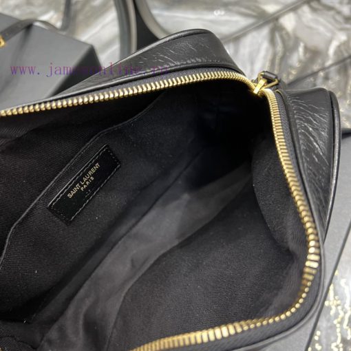 Yves Saint Laurent Bags 𝑳𝒐𝒖 Camera Bag - Black with Color Coarse FlowersTop level imported Italian cowhide camera ba m7jp98dq - Image 8