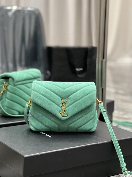 Yves Saint Laurent Bags 𝙇𝙤𝙪 𝙇𝙤𝙪 𝟐𝟎𝙘𝙢A bag suitable for carrying in winter, it has arrived. It walks towards you with vysjgzbl - Image 2