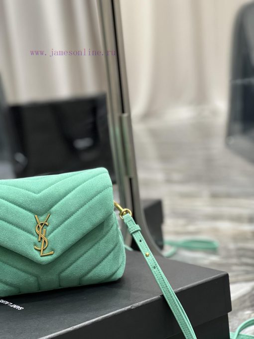 Yves Saint Laurent Bags 𝙇𝙤𝙪 𝙇𝙤𝙪 𝟐𝟎𝙘𝙢A bag suitable for carrying in winter, it has arrived. It walks towards you with vysjgzbl - Image 4