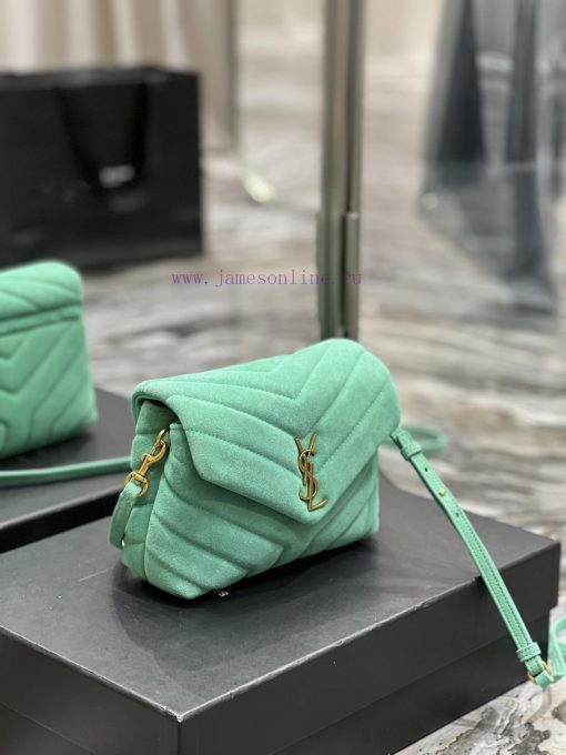 Yves Saint Laurent Bags 𝙇𝙤𝙪 𝙇𝙤𝙪 𝟐𝟎𝙘𝙢A bag suitable for carrying in winter, it has arrived. It walks towards you with vysjgzbl - Image 5