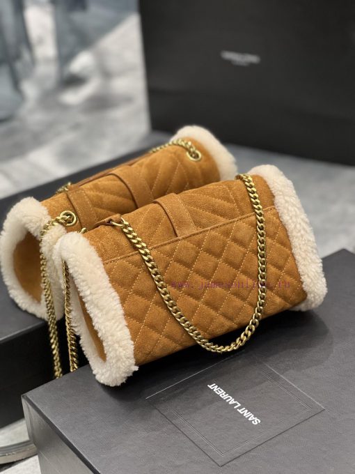 Yves Saint Laurent Bags 𝙀𝙣𝙫𝙚𝙡𝙤𝙥𝙚 _ New lamb suedeThe most eye-catching lamb fur suede must be planted with grass~Gen y5mlvjsg - Image 7