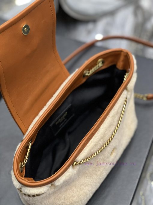 Yves Saint Laurent Bags 𝐌𝐢𝐧𝐢𝐍𝐨𝐥𝐢𝐭𝐚 Lamb hair~The returning Mini Nolita, which became popular all over the internet a m7oxltt5 - Image 10