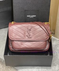 Yves Saint Laurent Bags ⁰ʚ𝑵𝒊𝒌𝒊 Sheepskin ɞ⁰ 28cmzpThe 2020 spring/summer lambskin Niki metal chain has also been rep 063ecnda