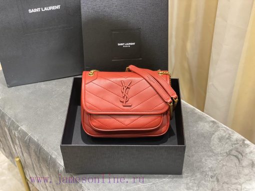 Yves Saint Laurent Bags ⁰ʚ𝑵𝒊𝒌𝒊 Baby Sheepskin ɞ⁰ 22cmzpThe 2020 spring/summer lambskin Niki metal chain has also bee lj4hxi9d