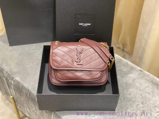 Yves Saint Laurent Bags ⁰ʚ𝑵𝒊𝒌𝒊 Baby Sheepskin ɞ⁰ 22cmzpThe 2020 spring/summer lambskin Niki metal chain has also bee 8tu2c4z5 - Image 2