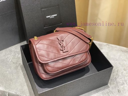 Yves Saint Laurent Bags ⁰ʚ𝑵𝒊𝒌𝒊 Baby Sheepskin ɞ⁰ 22cmzpThe 2020 spring/summer lambskin Niki metal chain has also bee 8tu2c4z5 - Image 3