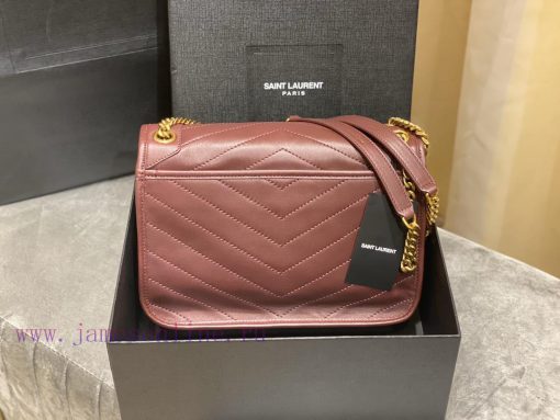 Yves Saint Laurent Bags ⁰ʚ𝑵𝒊𝒌𝒊 Sheepskin ɞ⁰ 28cmzpThe 2020 spring/summer lambskin Niki metal chain has also been rep 063ecnda - Image 6