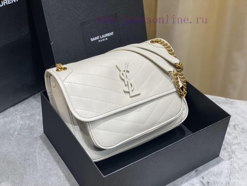 Yves Saint Laurent Bags ⁰ʚ𝑵𝒊𝒌𝒊 Sheepskin ɞ⁰ 28cmzpThe 2020 spring/summer lambskin Niki metal chain has also been rep ukvem6rm - Image 3