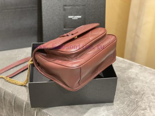 Yves Saint Laurent Bags ⁰ʚ𝑵𝒊𝒌𝒊 Baby Sheepskin ɞ⁰ 22cmzpThe 2020 spring/summer lambskin Niki metal chain has also bee 8tu2c4z5 - Image 7