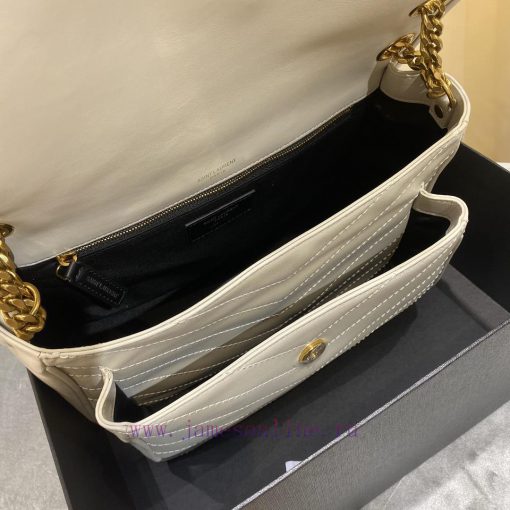 Yves Saint Laurent Bags ⁰ʚ𝑵𝒊𝒌𝒊 Sheepskin ɞ⁰ 28cmzpThe 2020 spring/summer lambskin Niki metal chain has also been rep ukvem6rm - Image 9