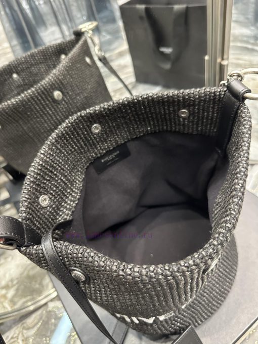 Yves Saint Laurent Bags 𝗥𝗜𝗩𝗘 𝗚𝗔𝗨𝗖𝗛𝗘The latest RIVE GAUCHE French woven bucket bag, with its simple and atmospheric d k6mk0ozs - Image 8