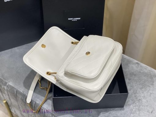 Yves Saint Laurent Bags ⁰ʚ𝑵𝒊𝒌𝒊 Baby Sheepskin ɞ⁰ 22cmzpThe 2020 spring/summer lambskin Niki metal chain has also bee gshtmlv4 - Image 7