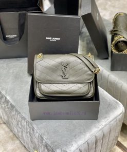 Yves Saint Laurent Bags ⁰ʚ𝑵𝒊𝒌𝒊 Sheepskin ɞ⁰ 28cmZP new color_The lambskin Niki metal chain has also been replaced wi nya80i1y
