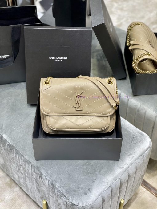 Yves Saint Laurent Bags ⁰ʚ𝑵𝒊𝒌𝒊 Sheepskin ɞ⁰ 28cmZP new color_The lambskin Niki metal chain has also been replaced wi o8sby8x9