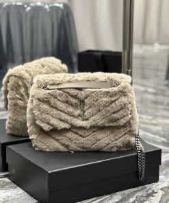 Yves Saint Laurent Bags Autumn and winter rabbit fur styles are out 🧏 ‍️Explosive Products 𝙣𝙞𝙠𝙞 _ Launch of Rabbit H r2aqnkeu