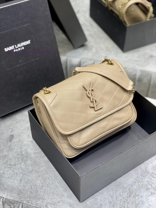 Yves Saint Laurent Bags ⁰ʚ𝑵𝒊𝒌𝒊 Baby Sheepskin ɞ⁰ 22cmZP new color_The lambskin Niki metal chain has also been replac c46o2h8e - Image 3