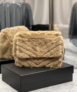 Yves Saint Laurent Bags Autumn and winter rabbit fur styles are out 🧏 ‍️Explosive Products 𝙣𝙞𝙠𝙞 _ Launch of Rabbit H ktxtr9b4