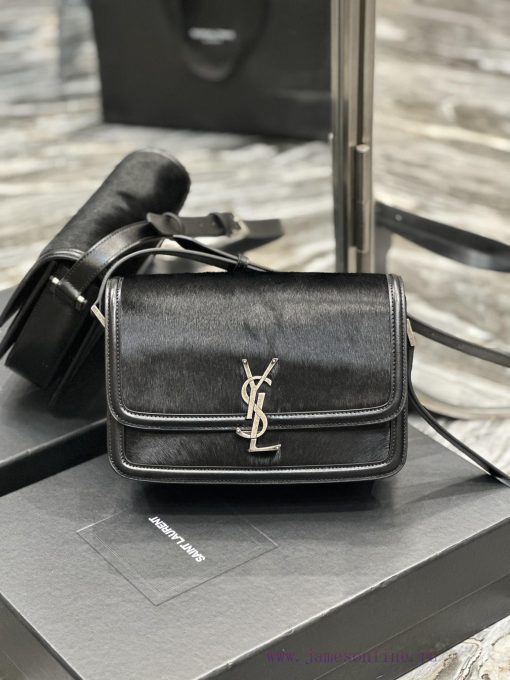 Yves Saint Laurent Bags 𝑺𝑶𝑳𝑭𝑬𝑹𝑰𝑵𝑶 𝑩𝑶𝑿 Autumn/Winter Collection _ Horse Hair with Cowhide Silver BuckleIT BAG must be s8ao7uww