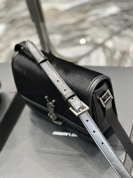 Yves Saint Laurent Bags 𝑺𝑶𝑳𝑭𝑬𝑹𝑰𝑵𝑶 𝑩𝑶𝑿 Autumn/Winter Collection _ Horse Hair with Cowhide Silver BuckleIT BAG must be s8ao7uww - Image 6