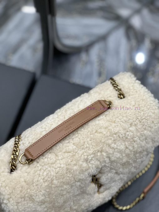 Yves Saint Laurent Bags Autumn and winter lamb wool styles are releasedExplosive Loulou launches lamb wool with leat p53fm2d6 - Image 7