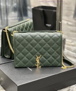 Yves Saint Laurent Bags Becky_26cm greenBecky diamond stitched lambskin chain bagAbsolutely right, it belongs to the kumpxxbd