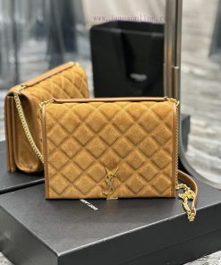 Yves Saint Laurent Bags Becky_25cm earth yellow suedeBecky diamond stitched lambskin chain bagAbsolutely right, it b jsi9qqrv