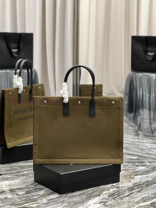 Yves Saint Laurent Bags Rive Gauche Tote Bag, Left Bank Shopping Bag ️, from custom linen fabric to silk screen prin k68ypxkc - Image 6