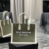 Yves Saint Laurent Bags Rive Gauche Tote Bag, Left Bank Shopping Bag ️, from custom linen fabric to silk screen prin rc024ih8