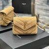 Yves Saint Laurent Bags 𝙇𝙤𝙪𝙇𝙤𝙪𝟐𝟎𝙘𝙢 Yellow suedeA bag suitable for carrying in winter, it has arrived. It walks towar kgymh5qa