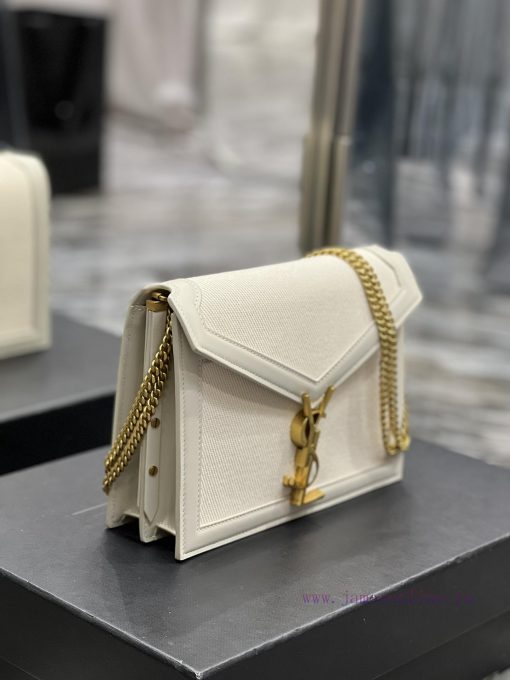 Yves Saint Laurent Bags 𝑪𝑨𝑺𝑺𝑨𝑵𝑫𝑹𝑨 _ White paired with cotton and linenThe latest synchronized CASSANDRA Italian impo tauq6jdv - Image 4