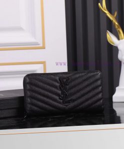 Yves Saint Laurent Bags Y's popular wallet, a brand new upgraded version of the V-line single pull model, is a top t nkdzkpi2