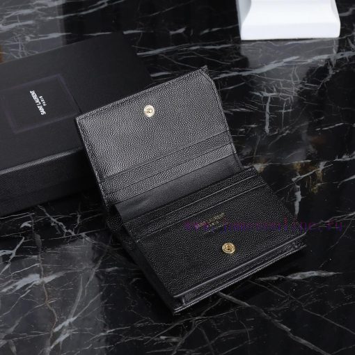 Yves Saint Laurent Bags Y Home Short Clip Authentic Development Imported cowhide pressed caviar with one central com ypboj8pa - Image 6