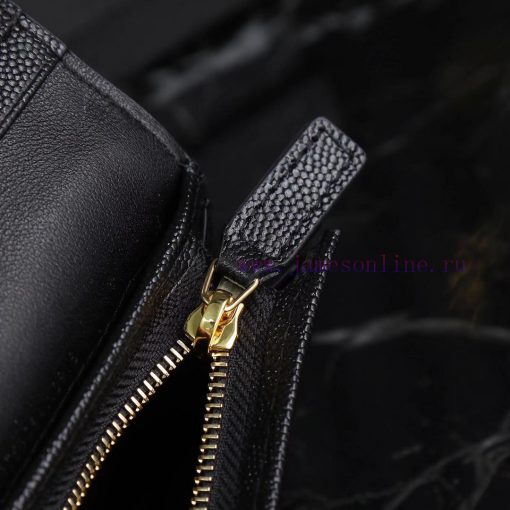 Yves Saint Laurent Bags Y Home Short Clip Authentic Development Imported cowhide pressed caviar with one central com ypboj8pa - Image 9