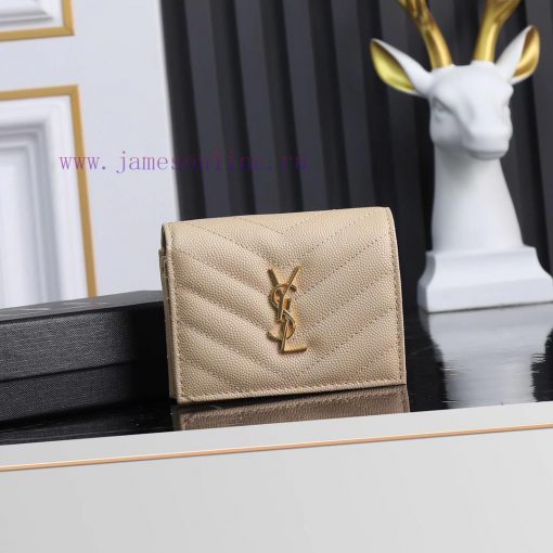 Yves Saint Laurent Bags Y Home Short Clip Authentic Development Imported cowhide pressed caviar with one central com kakqnraw - Image 2