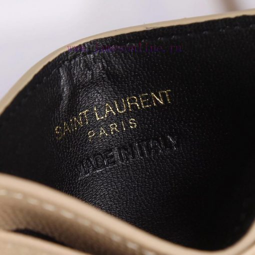 Yves Saint Laurent Bags SLoro Piana card clip credit clip metal interlocking YSL standard, jacquard embossed stitchi e8iczpap - Image 9